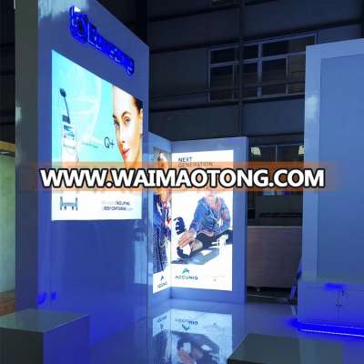 Detian custom expo fair stand design and build for trade show from Shanghai exhibition factory